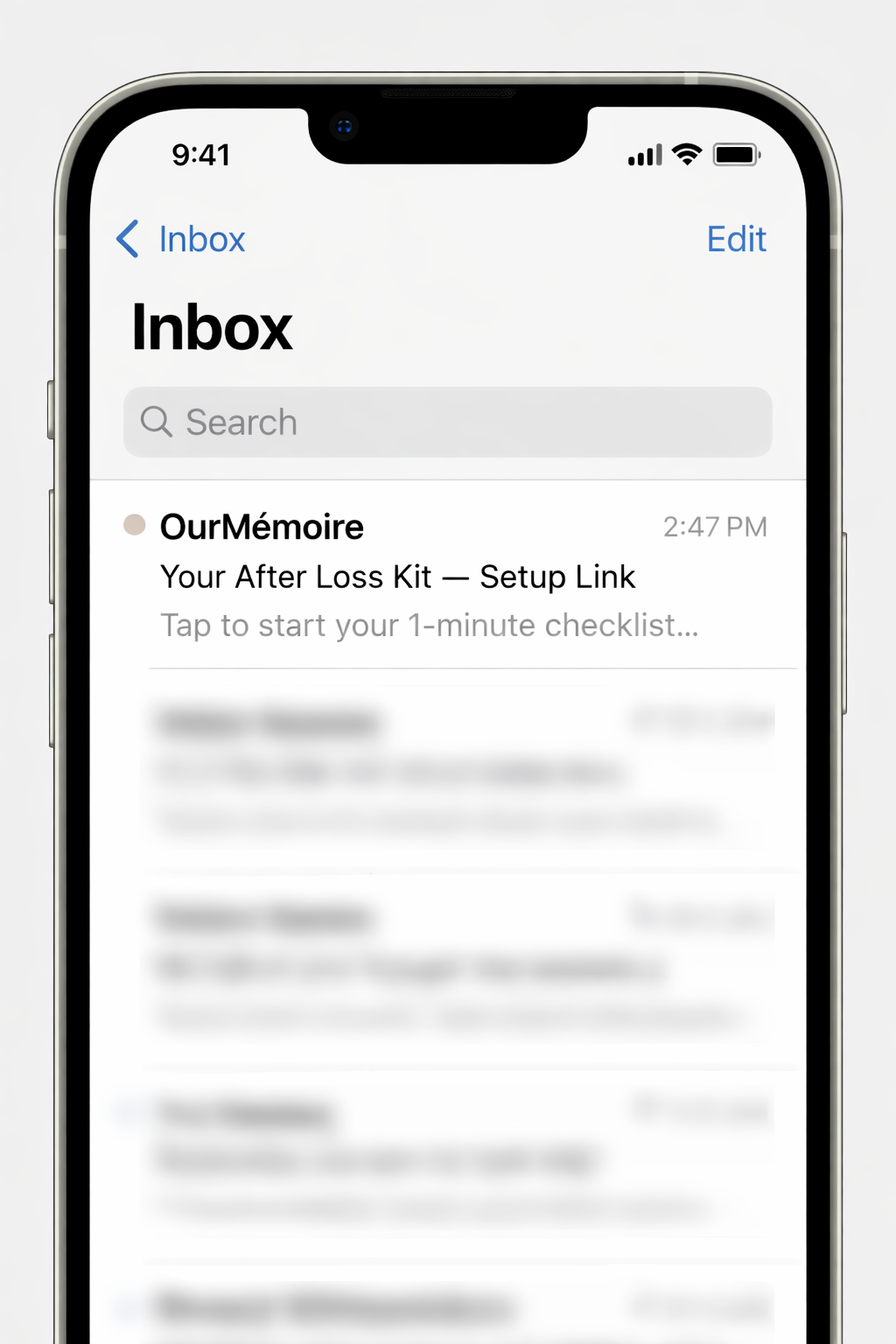 Check your email